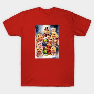 Muppett Christmas group T-Shirt